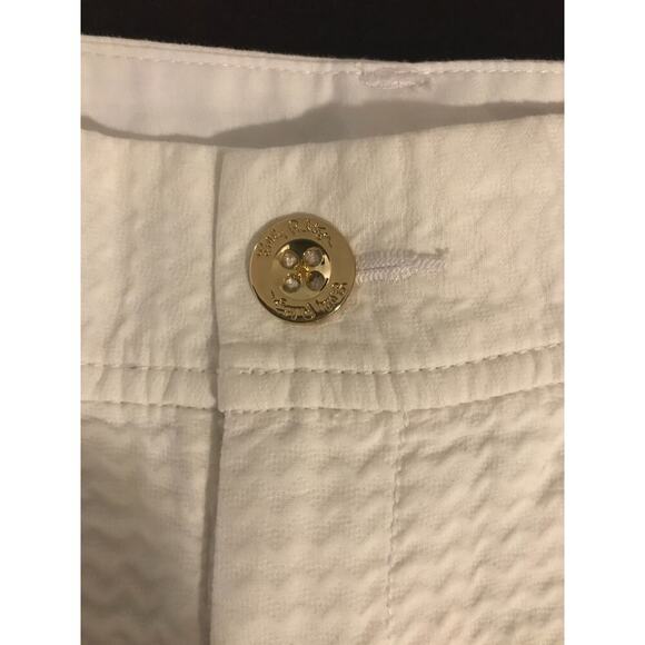 Lilly Pulitzer Callahan Resort White Callahan 5" Cotton Shorts - Size 00 - NWT - Picture 2 of 16